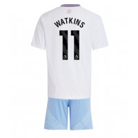 Camisa de Futebol Aston Villa Ollie Watkins #11 Equipamento Secundário Infantil 2024-25 Manga Curta (+ Calças curtas)